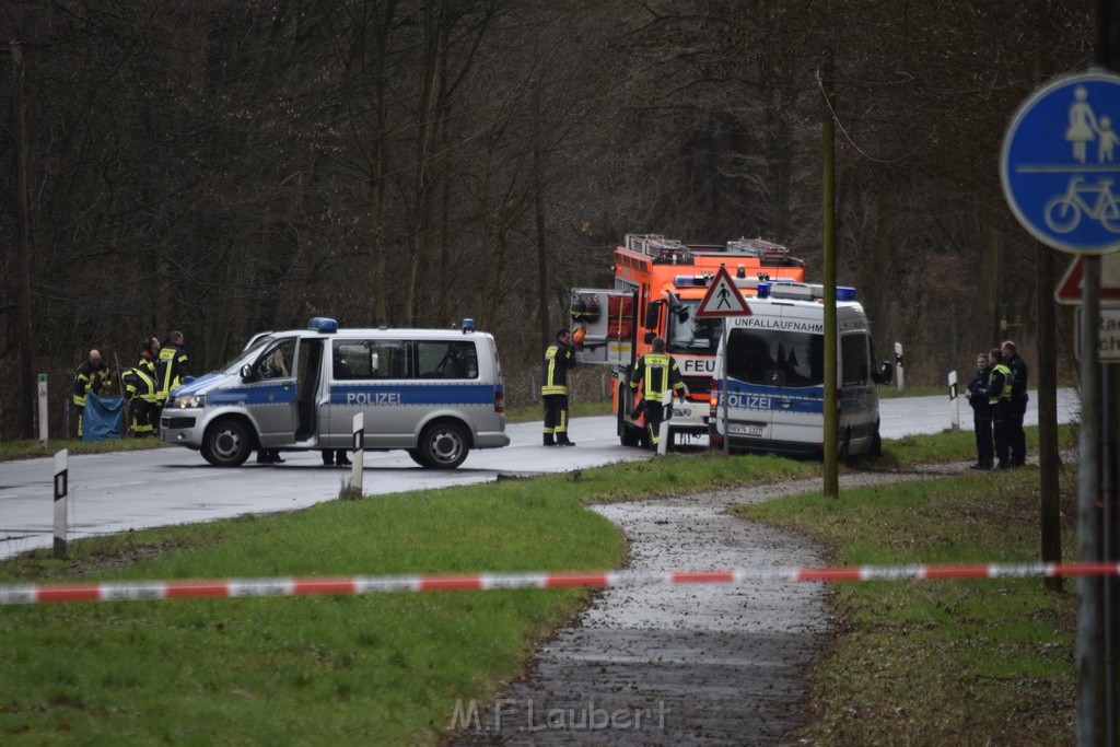 Schwerer VU Krad Pkw Koeln Porz Eil Grengeler Mauspfad P293.JPG - Miklos Laubert